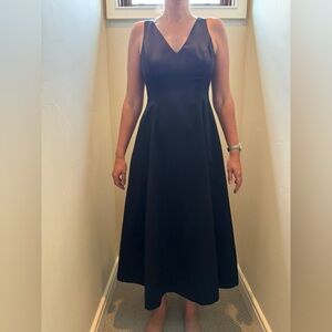 Adrianna Papell black cocktail dress